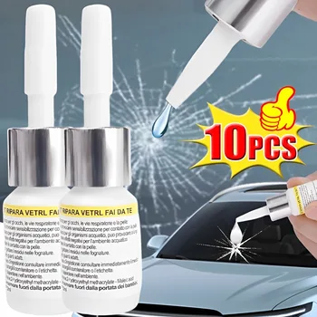 DIY กระจกรถยนต์ Cracked ซ่อมเครื่องมืออัพเกรด Auto Glass Repair Fluid Auto Window Scratch Crack คืนรถอุปกรณ์เสริม