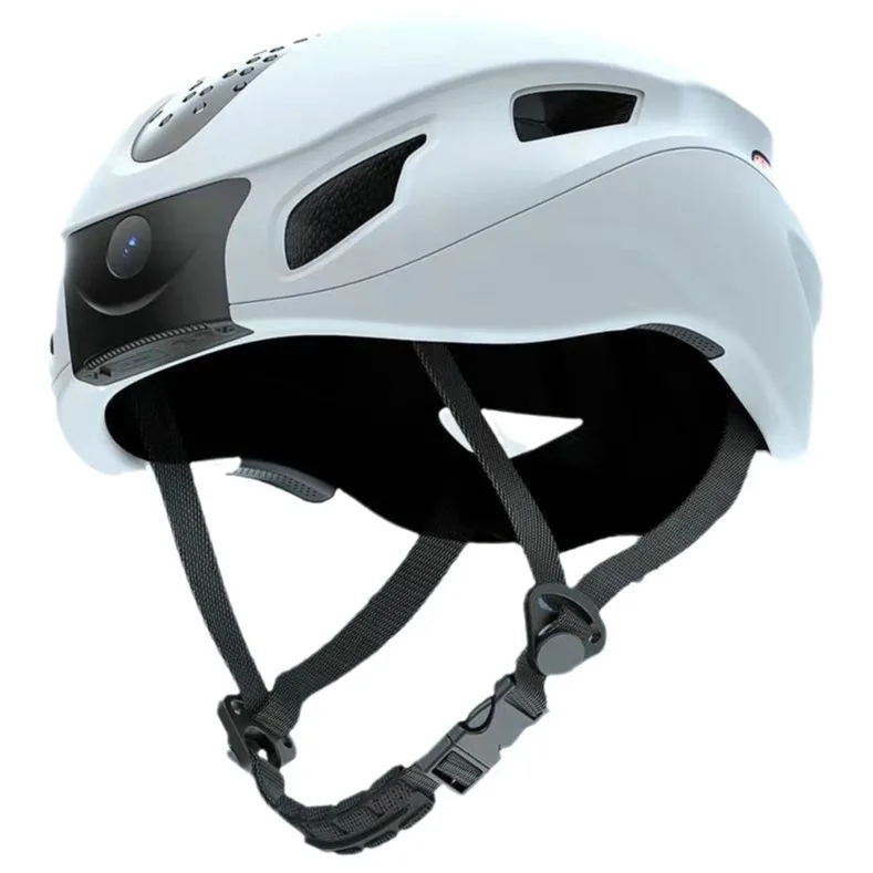 Capacete De Ciclismo Respirável Com Câmera E Interconexão Bluetooth, Capacete De Bicicleta Com Certificação Internacional De Segurança, Passou