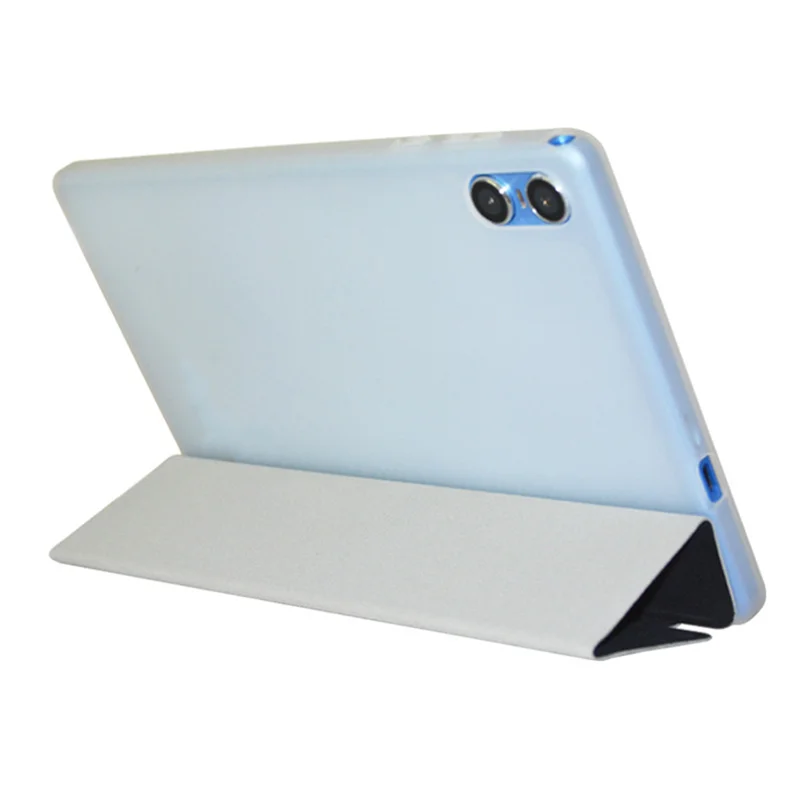 

Чехол из искусственной кожи, подставка для планшета из ТПУ для Teclast P26T 10,1 дюйма, ультратонкий чехол из искусственной кожи, черный