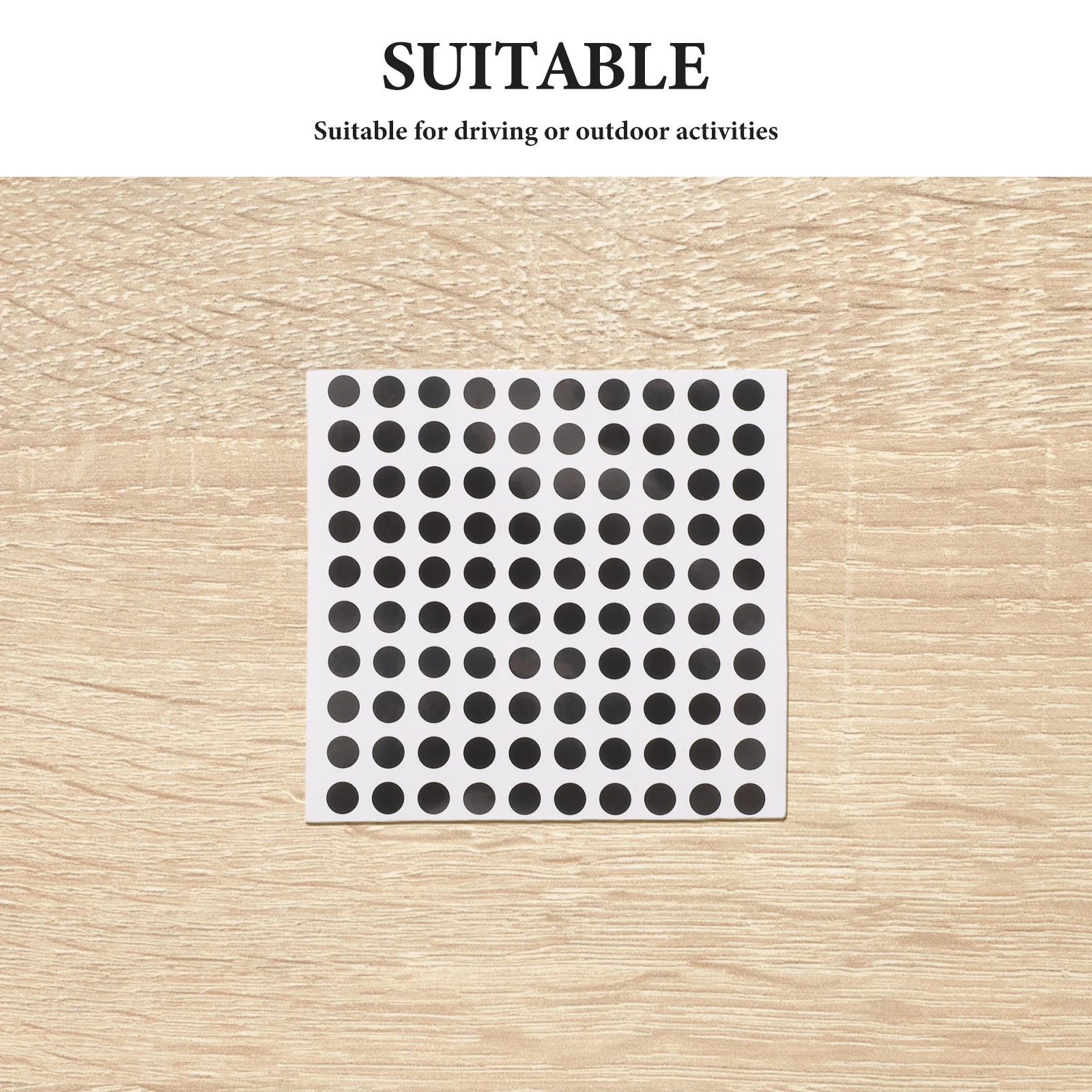 100 pezzi di occhiali intelligenti adesivi che bloccano la luce fogli oscuranti a LED autoadesivi ombreggiatura oscurante per l'elettronica dell'home office