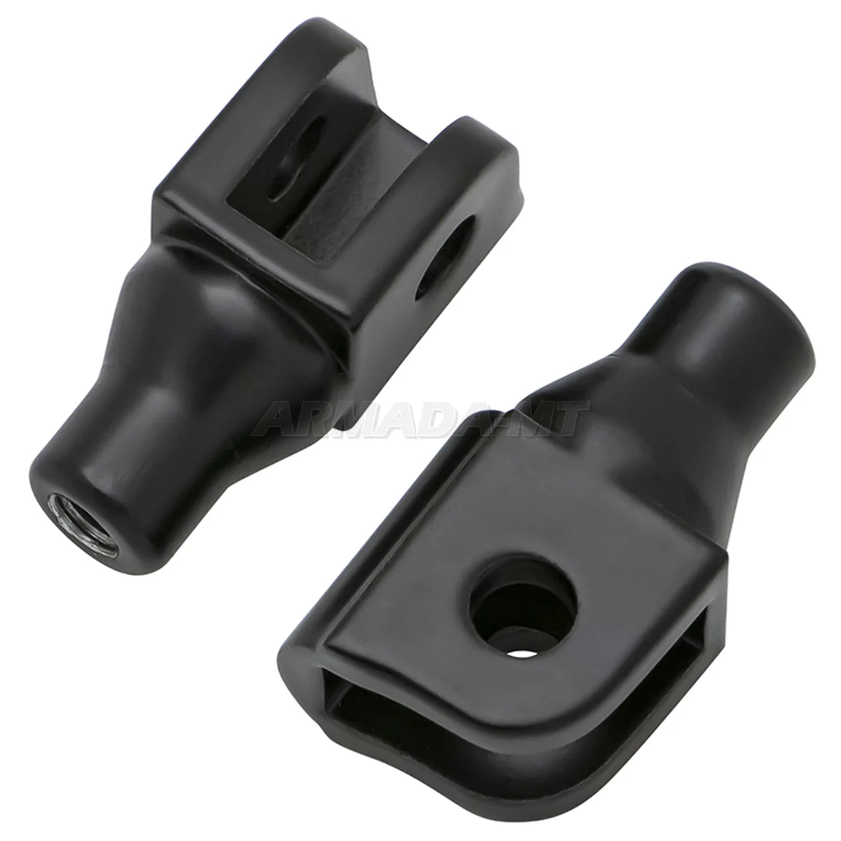 Front Rider Foot Peg Mount Adapters Connectors For Highway Foot Pegs For Honda Interceptor VFR800 2000-2009 VFR 800 Parts