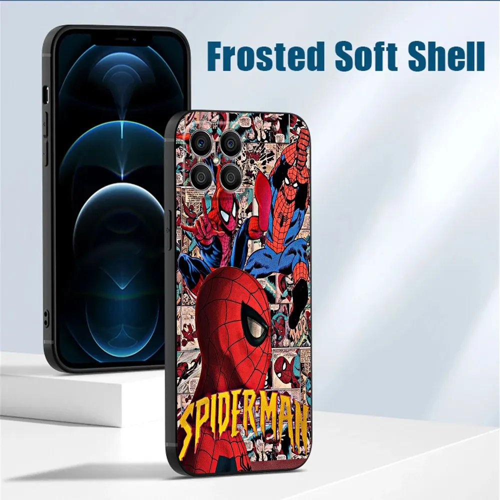 Super Hero Cartoon Phone Case for Honor Magic5 Lite X7 X8 X9a X6 X6a X8a 70 8X 90 Pro Magic5 TPU Soft Shell Back Cover