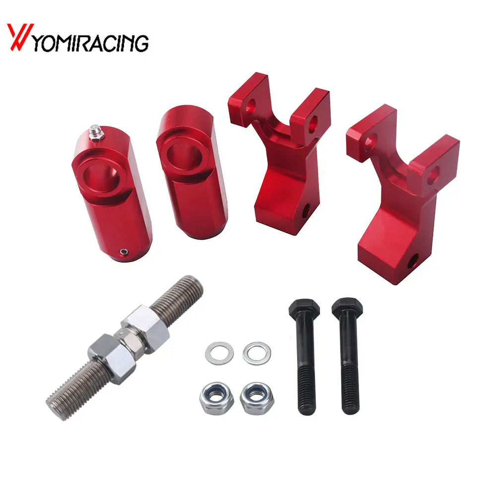 

ATV Front Rear Lowering Kit Aluminum Alloy Fits for Yamaha Raptor 350 YFM350 Raptor 660 660R YFM660R Raptor 700 700R YFM700