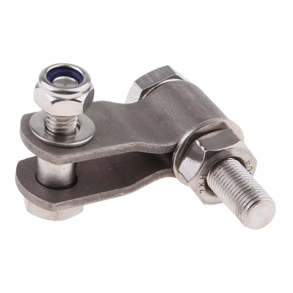 

Комплект скоб для подвесного рулевого троса для лодки, морские аксессуары из алюминиевого сплава, фитинги из нержавеющей стали