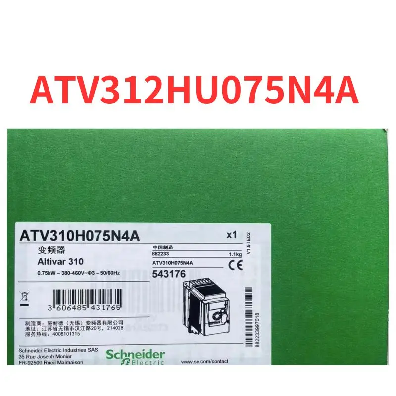 

100% New ATV312HU075N4A frequency converter