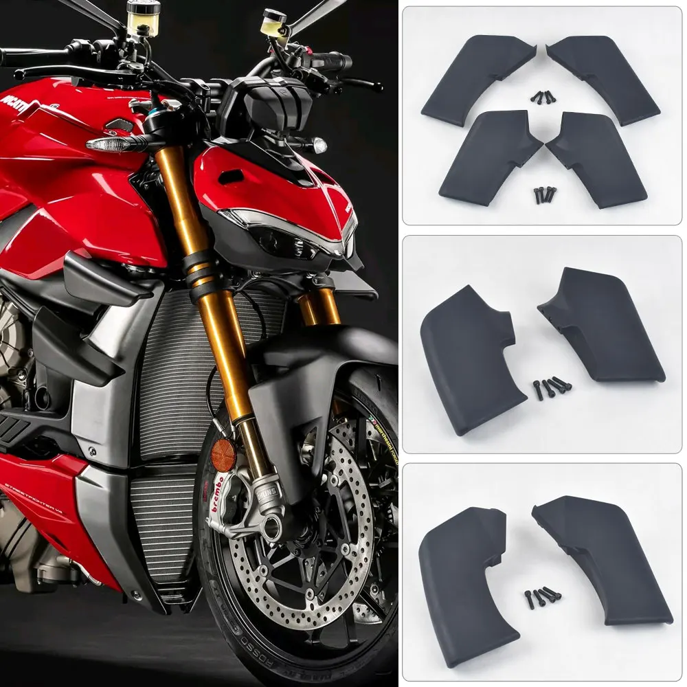 

Motorcycle Aerodynamic Spoiler Fairing Cover For Ducati Streetfighter V4 V4S V2