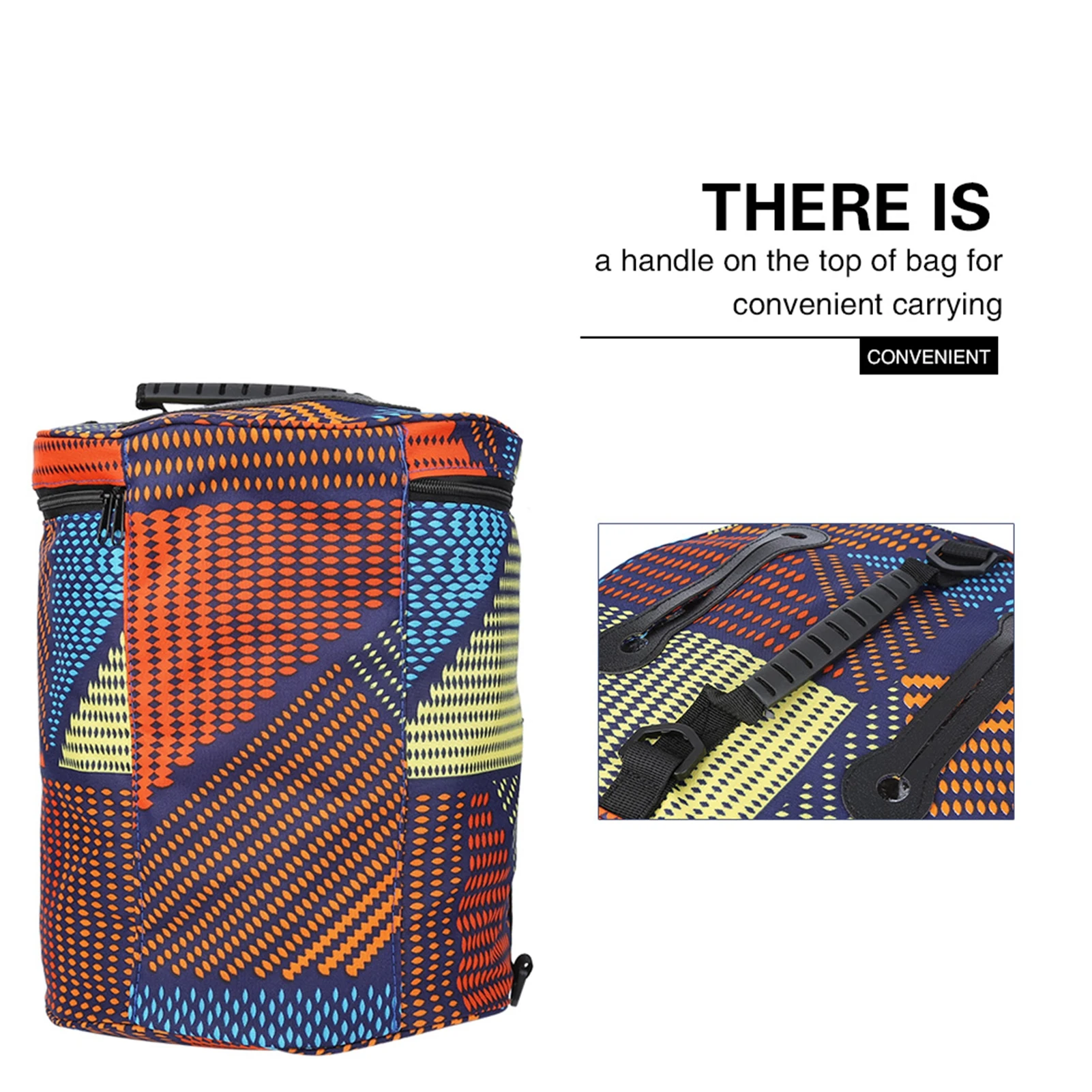

Cylinder Storage Bag Oxford Cloth Outdoor Tool Organizer Container