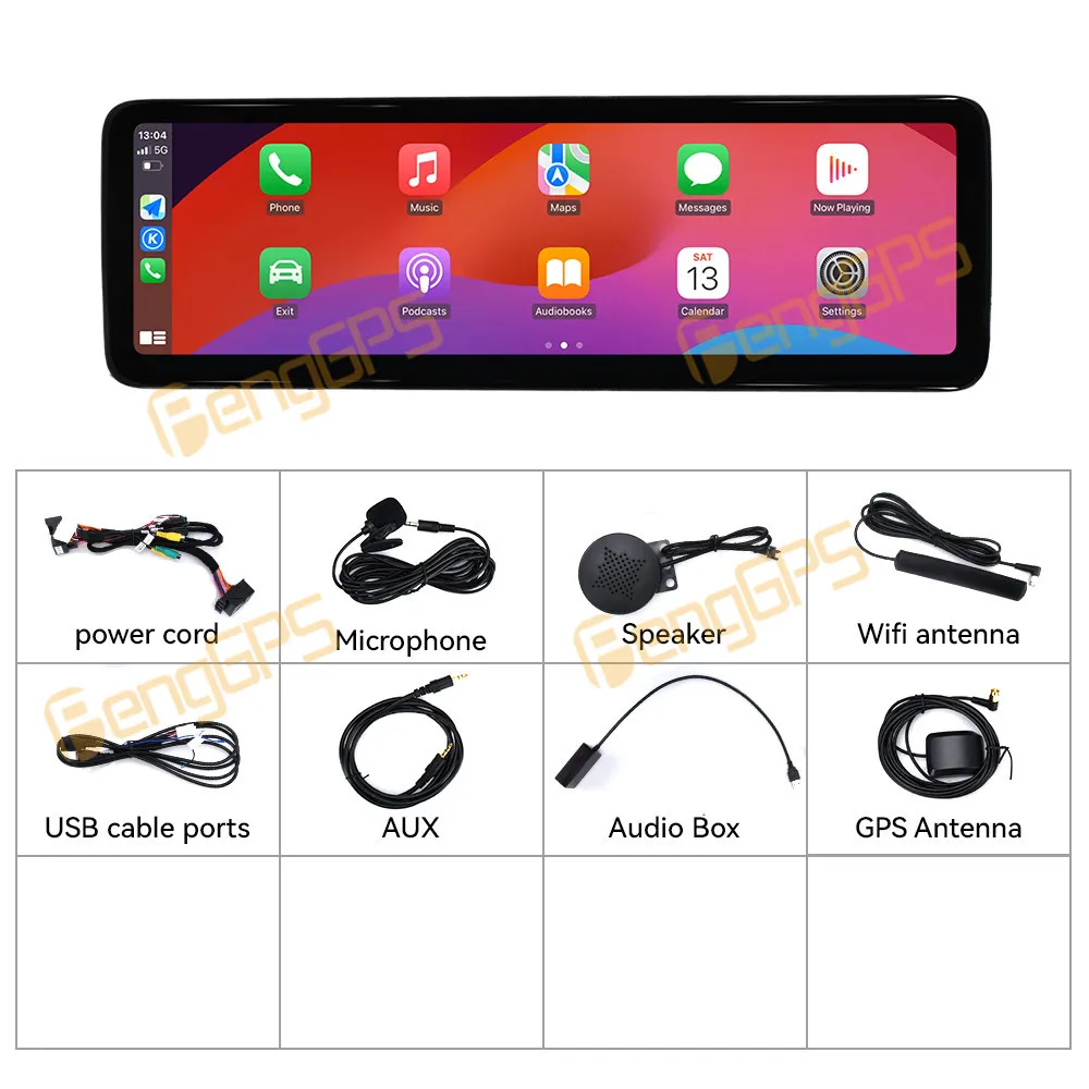 

Автомобильный мультимедийный радиоплеер Android Auto для Mercedes Benz A Class CLA GLA W176 2016-2018 Wireless Carplay GPS Stereo Navi WiFi