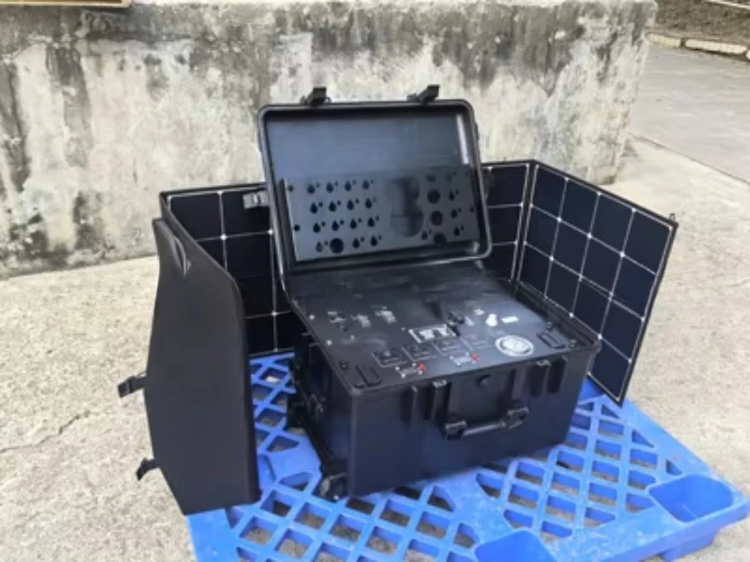 Portable Solar Water Purifier UF RO Dual Outlet 100-180L/H Outdoor Emergency Drinking Water Treatment Filter