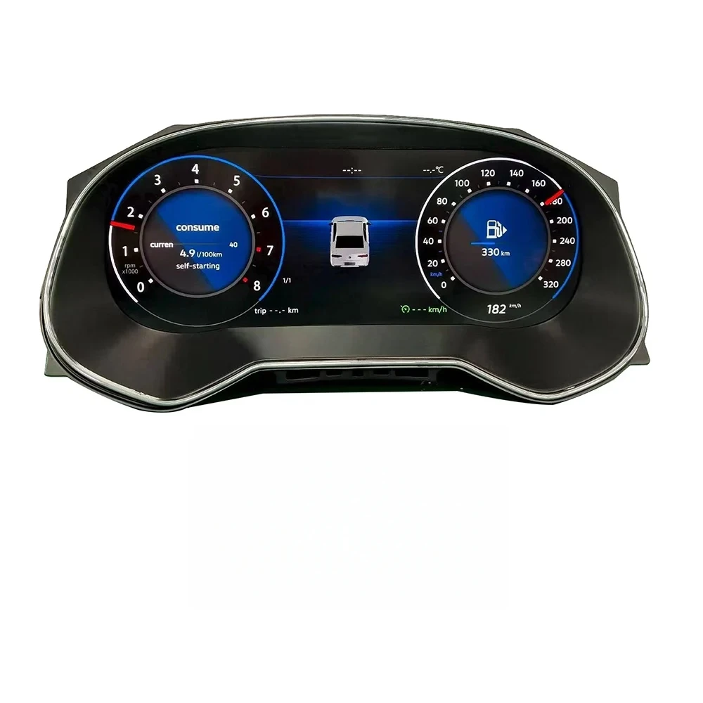 

12.3inch Screen Digital LCD Gauges Speedometer For Seat Leon 2013 2014 2015 2016 - 2018 LCD Multifunction Panel Virtual Cockpit