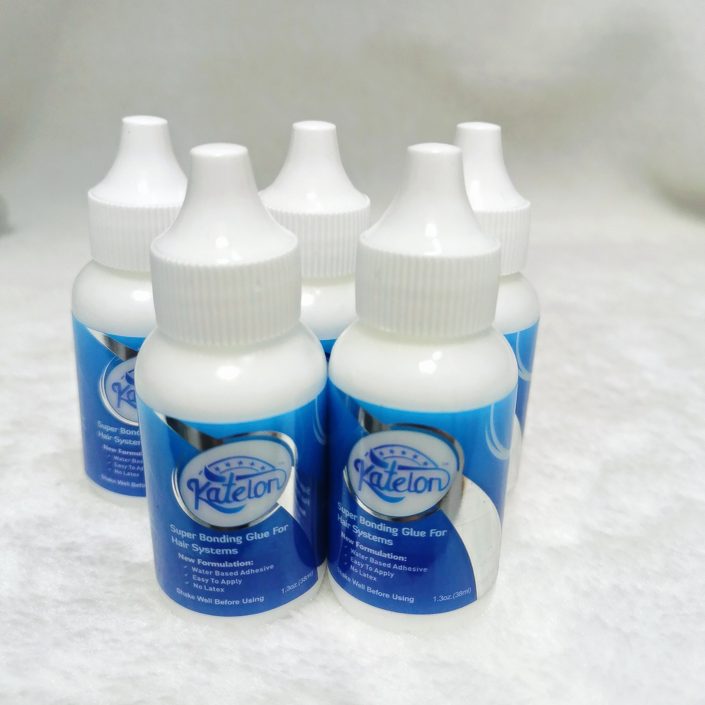 

Wholesale 6/12/18PCS Lace Glue 1.3oz Lace Wig Cap Toupee Adhesive Glue Hair Replacement Adhesive Lasting Wig Glue Hair Bonding