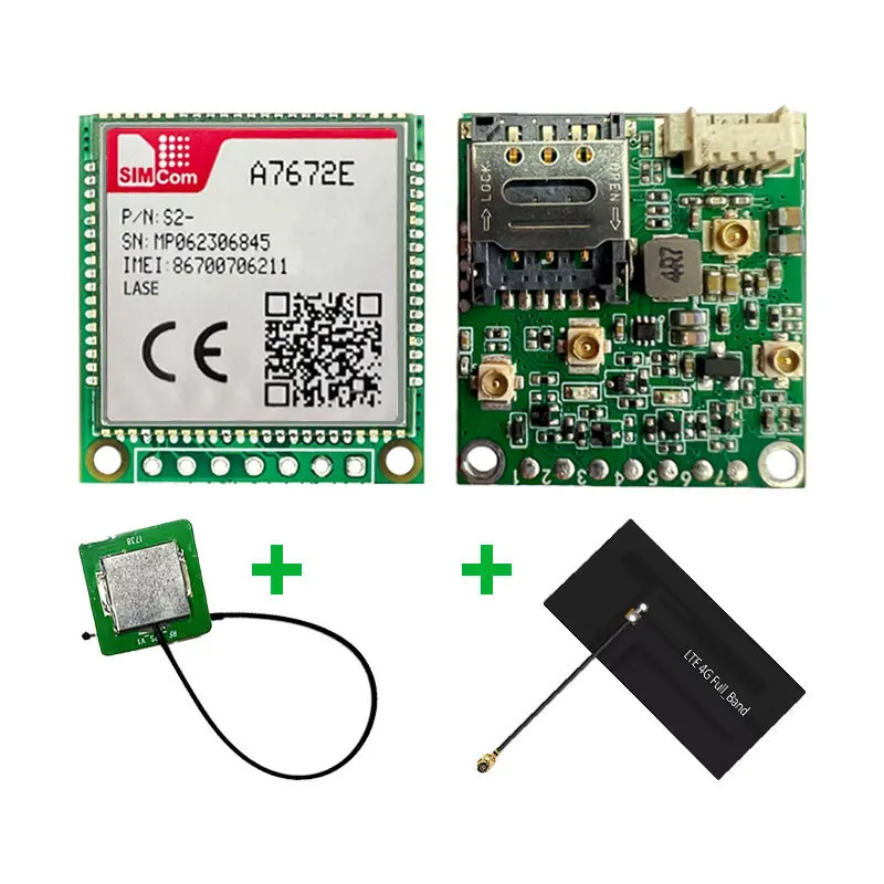 SIMcom A7670E A7670SA A7672E-FASE A7672E-LASE A7672SA-FASE A7672SA-LASE A7672G A7670E CAT1 Core Board , support Data+GNSS+voice