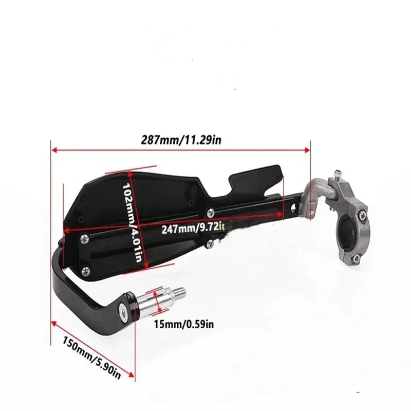 FOR KOVE 800X 500X 525X modification anti fall handguard motorcycle travel handlebar windshield and bow protection accessories view 5