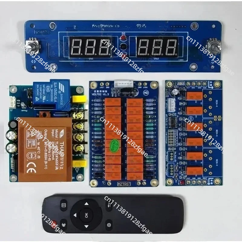 M-Z-TRS Pre-amplifier Balance Remote Control Volume Control Board Passive Pre-amp Board Audio Source Selection Board