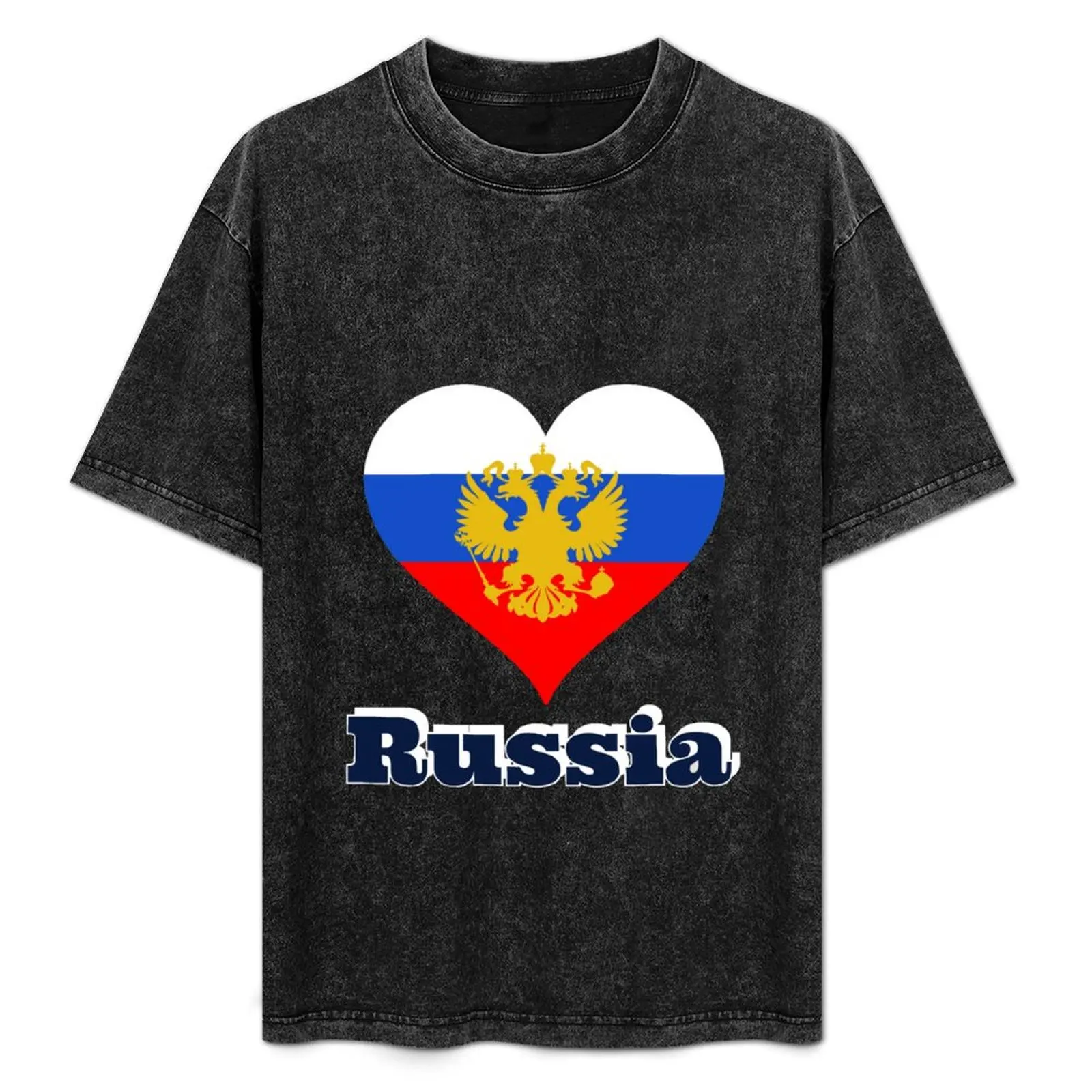 

Russia T-Shirt vintage clothes vintage anime shirt clothes for men