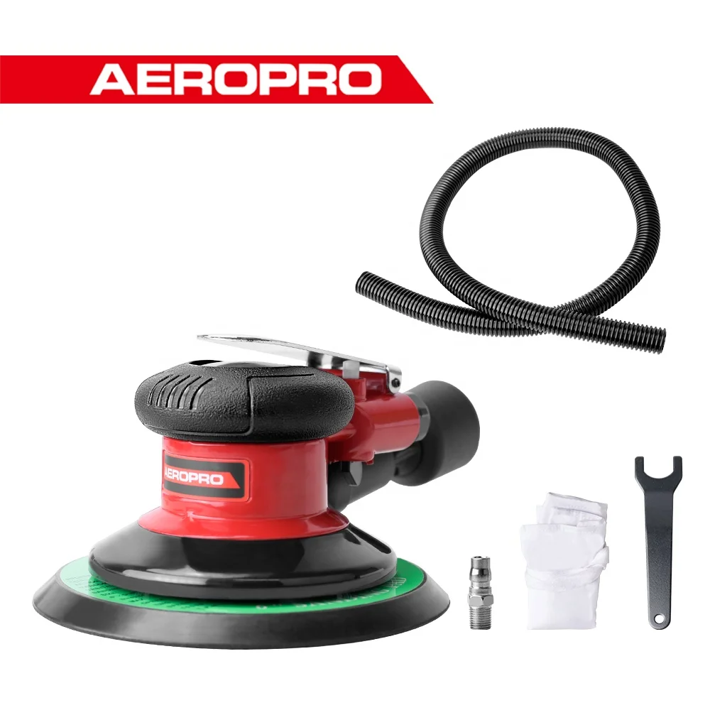 AEROPRO AP7336S Professional 6'' Air Car Sander Industrial DIY Pneumatic Car Orbital Sander  Wood Sanding tool Pad 150mm