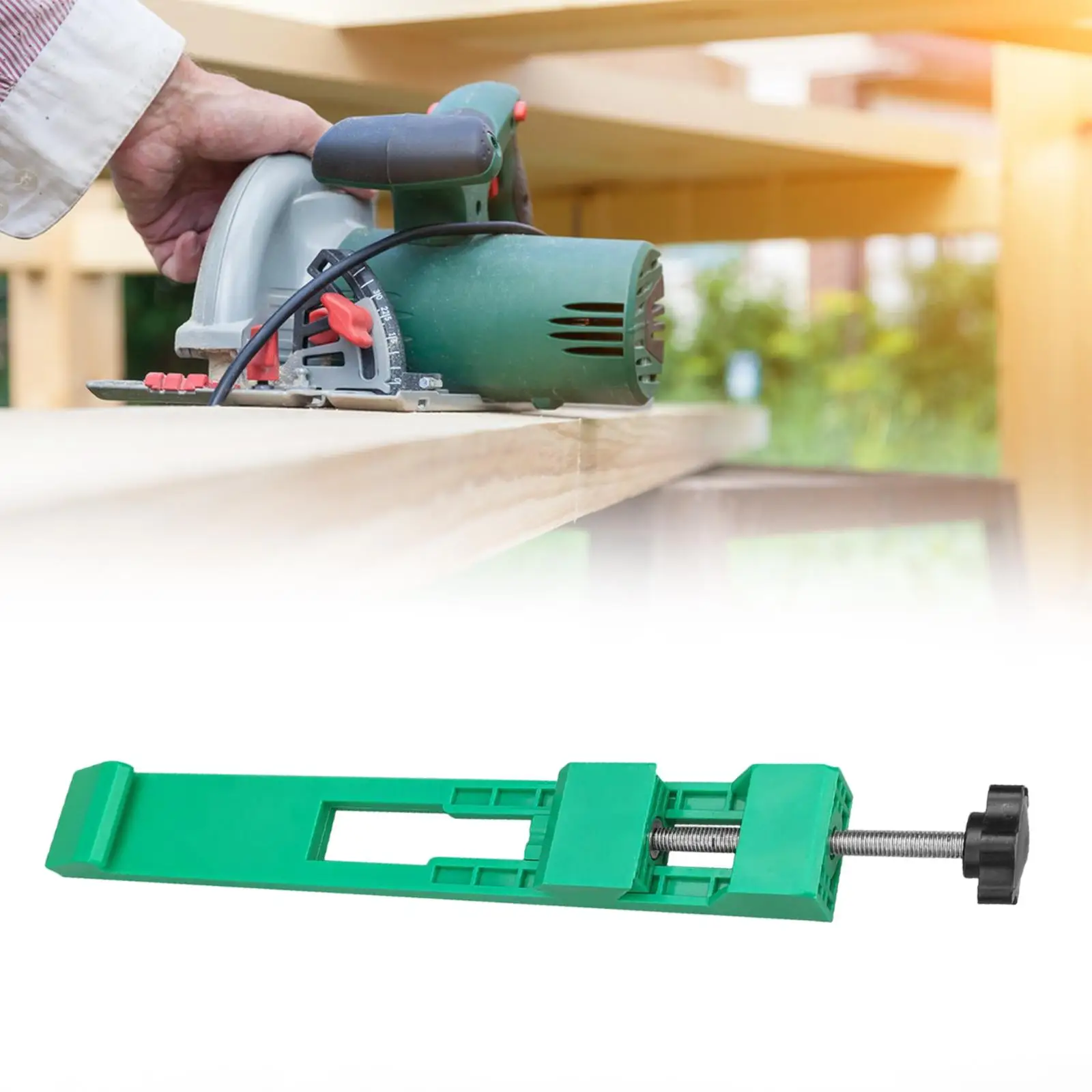 

Adjustable Cutting Machine Base Guide Plate Circular Saw Guide, Compact Professional Portable Track Guide Rail Carpentry Tool