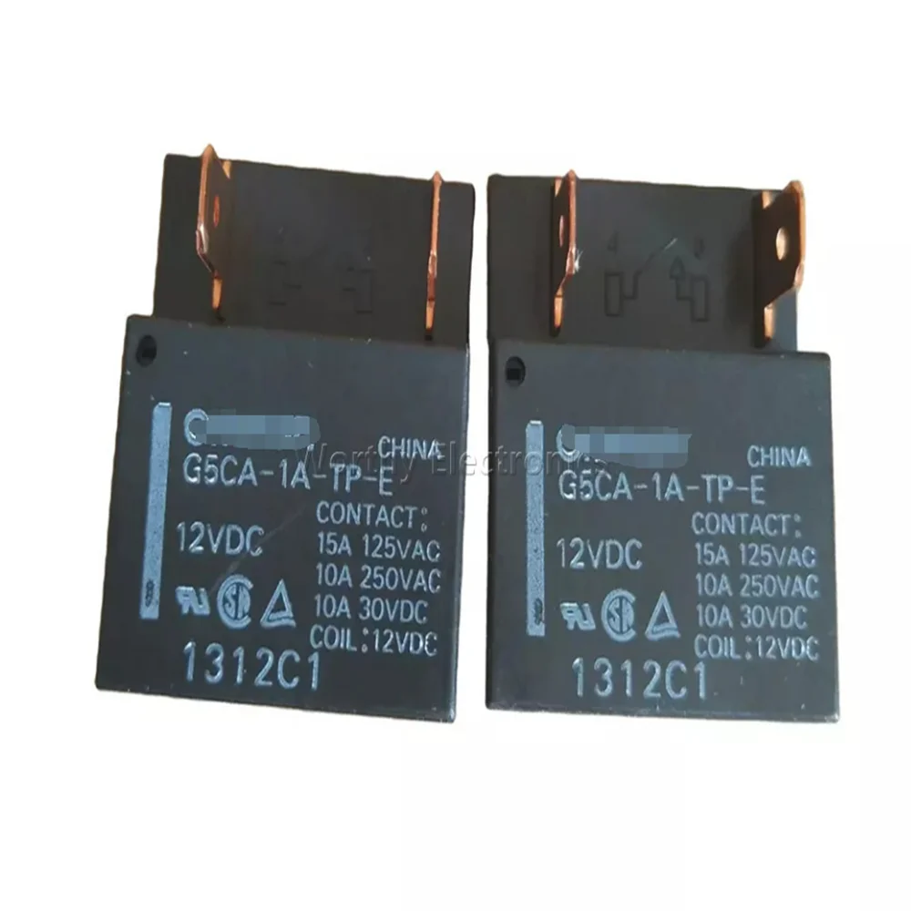 

Free Shipping 10PCS/LOT 12VDC 15A 6PIN Relay G5CA-1A-TP-E-12VDC