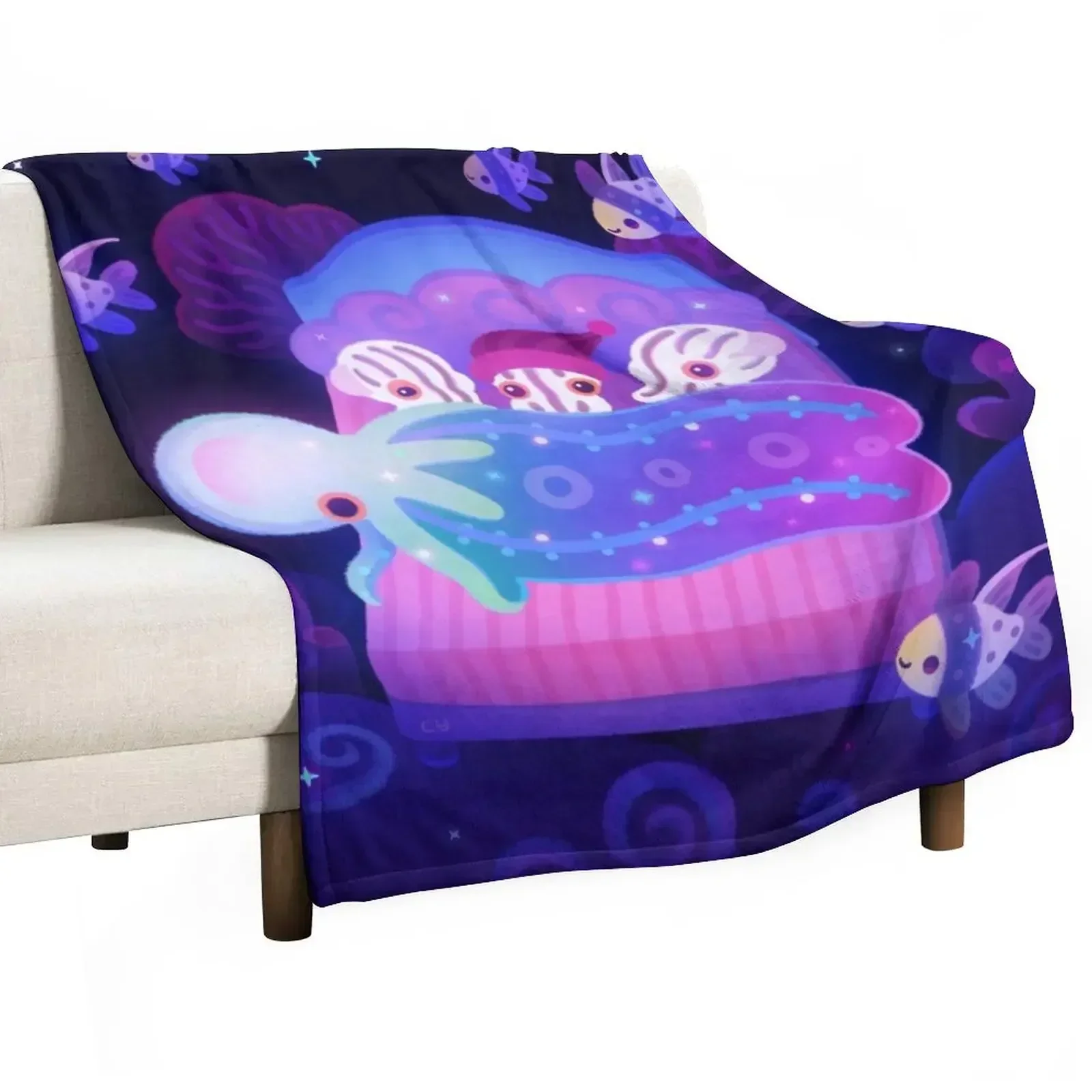 

Blanket octopus Throw Blanket Elegant Warm Throw Blanket for Hotel Home
