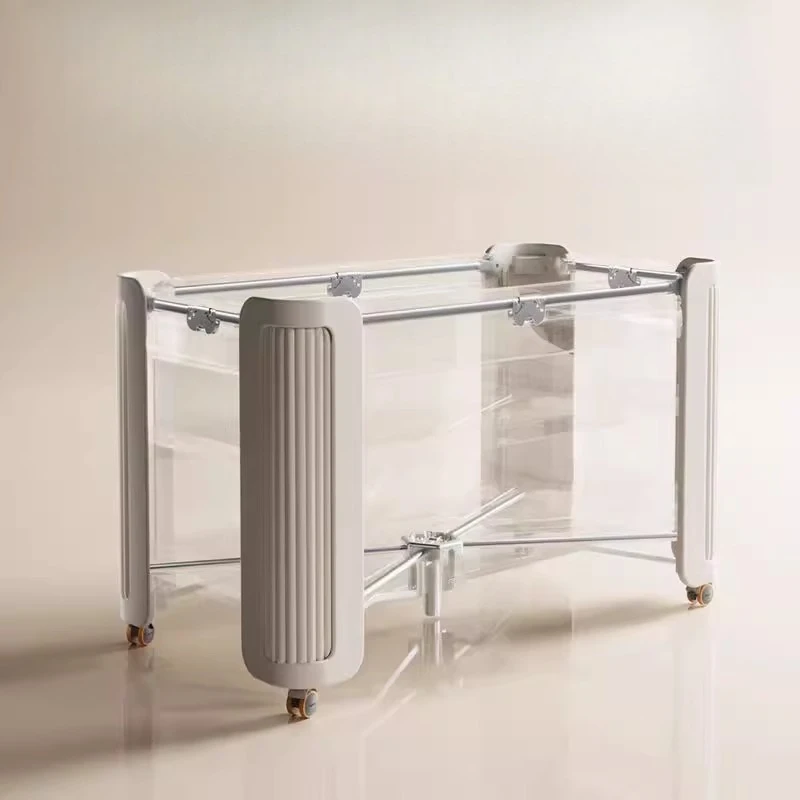 Multifunctional newborn cot foldable and movable