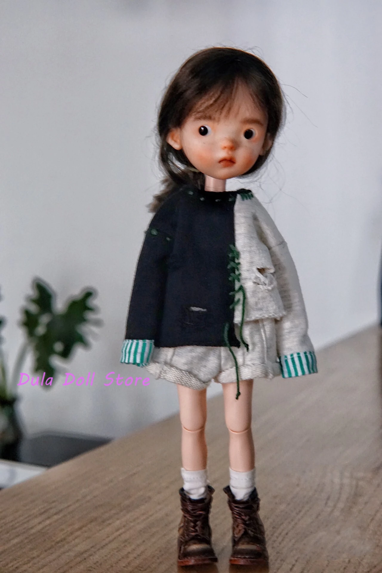 

Одежда для куклы Dula, платье, комплект брюк с рваными сращиваниями Blythe ob24 ob22 Azone Licca ICY JerryB 1/6, аксессуары для кукол Bjd