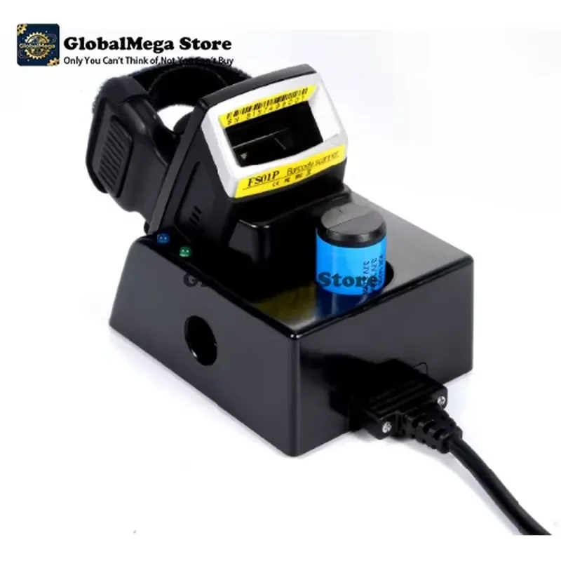 2026 Latest Rugged 2D Wireless Bluetooth Wearable QR Code Ring Scanner Barcode Reader for Warehouse Logistics Inventory