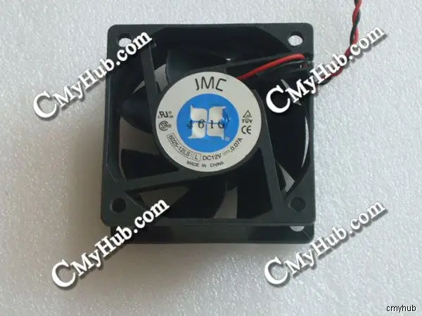 Для JMC DaTech 6025 12LS L DC12V 0,07A 6025 6 см 60 мм 60x60x25 мм 2-контактный 2-проводной охлаждающий вентилятор 6025-12LS 12LS L