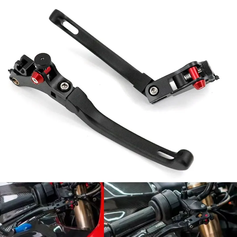 

Motorcycle magnesium aluminum Accessories Folding Handle Lever Brake Clutch Lever for BMW S1000RR K67 2019-2025