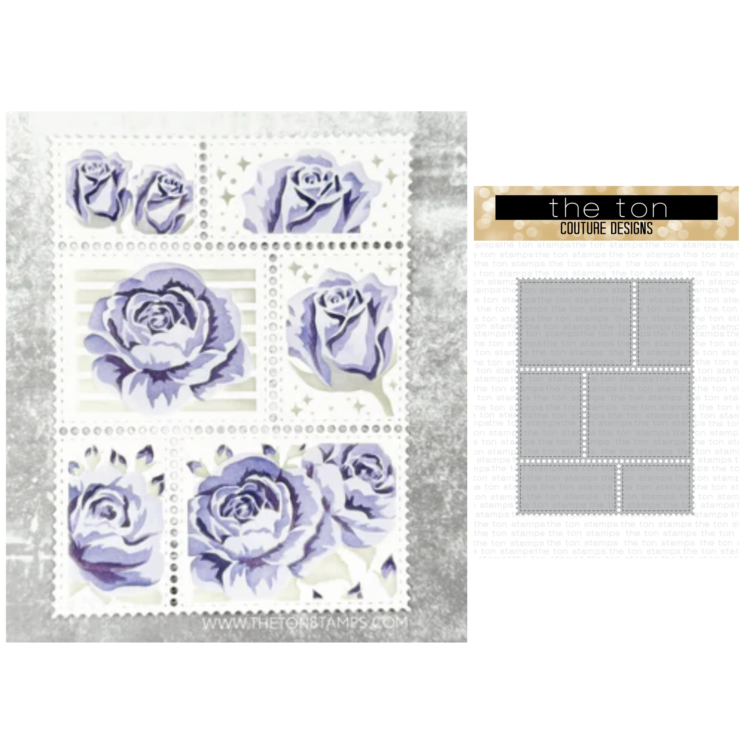 

Rose Garden Layering Stencils Metal Cutting Dies for DIY Scrapbook Craft Decoration Embossing Template Supplies Greeting Card