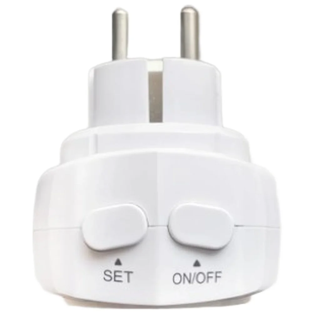 

Timer Socket with 12 Preset Times and Dual Button Interface for Accurate Appliance Timing and Energy Saving with LED Indicator