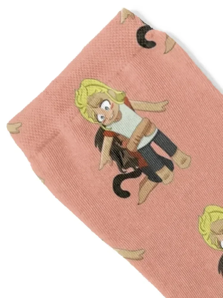 Little Adora and Catra Socks japanese fashion ankle cool golf Socks Man Women's