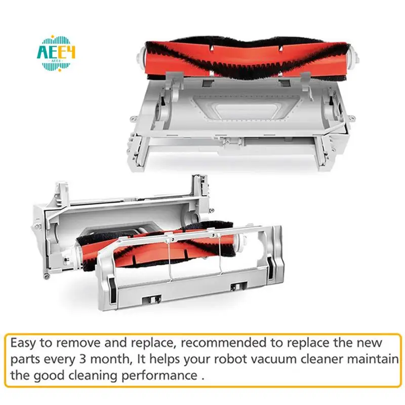 

AEE4-Robot Vacuum Cleaner Main Side Brush For Xiaomi Mi 1 1S Roborock S5 S50 Max S6 Mijia Vacuum Cleaner Robot Accessorie