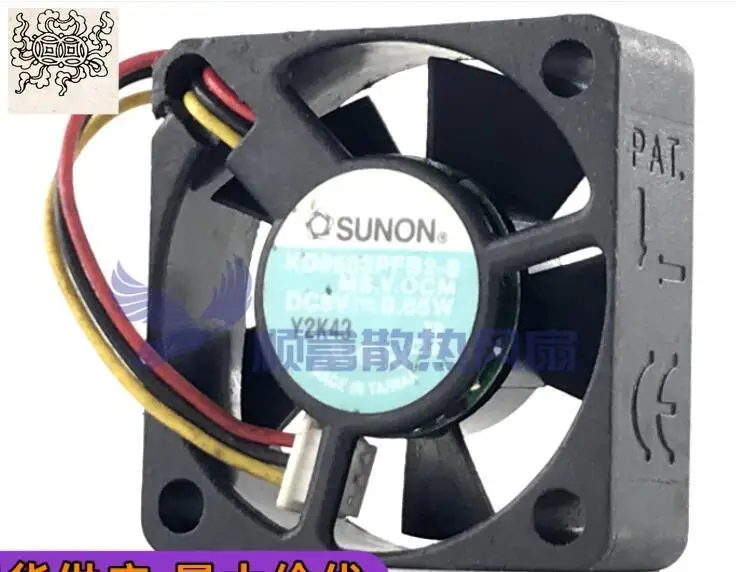 

Ltsf For SUNON KD0503PFB2-8 DC 5V 0.65W 30x30x10mm 3-Wire Server Cooling Fan