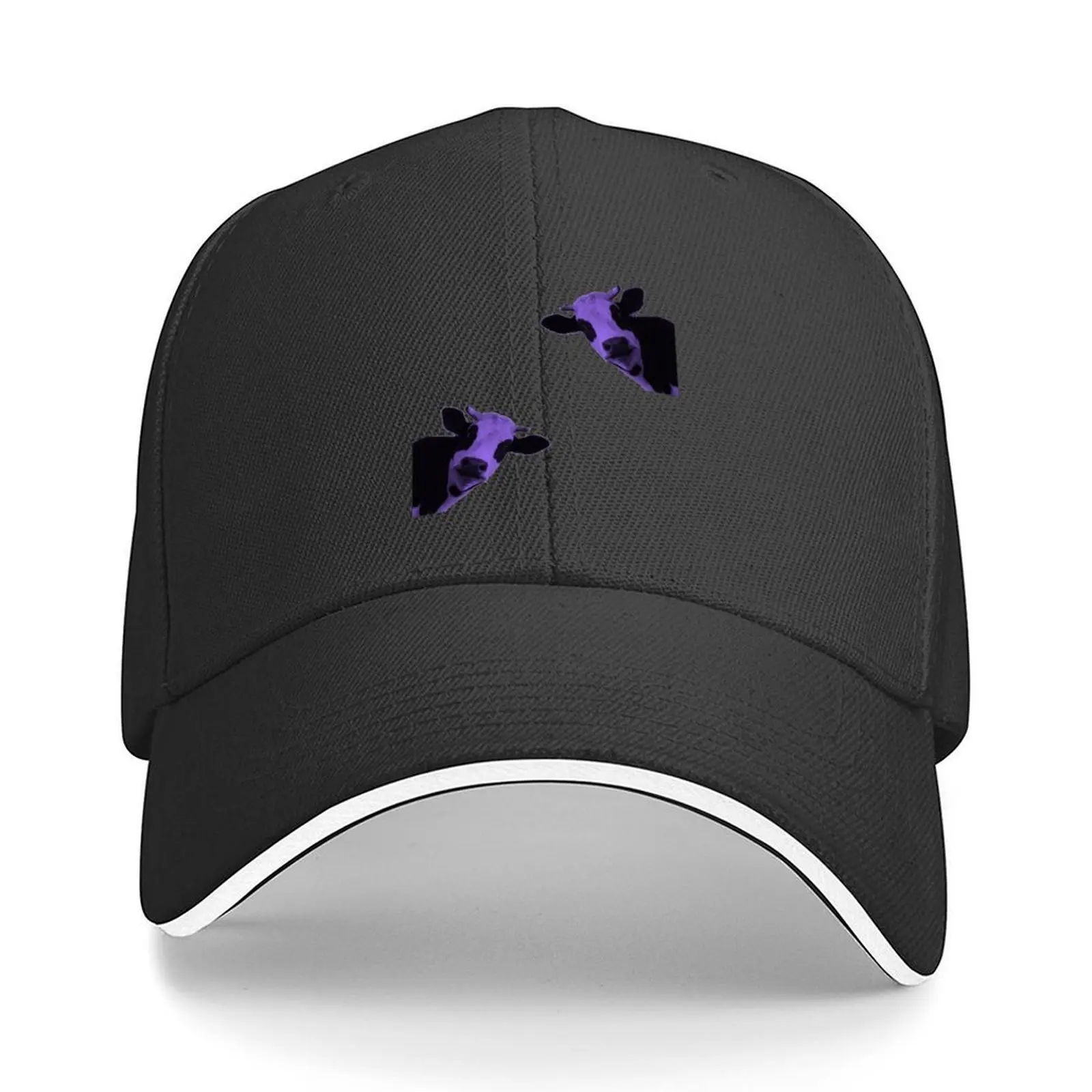 

Purple Cows Baseball Cap Funny hats Hat Baseball Cap Designer Hat Hat Beach Women Men's