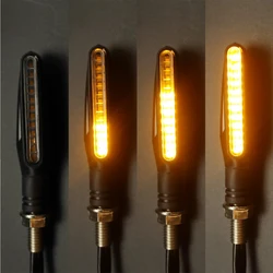 LED 오토바이 eBike 방향 지시등, 앰버 점멸등, 후미등, 램프 액세서리, 12V, 2 개