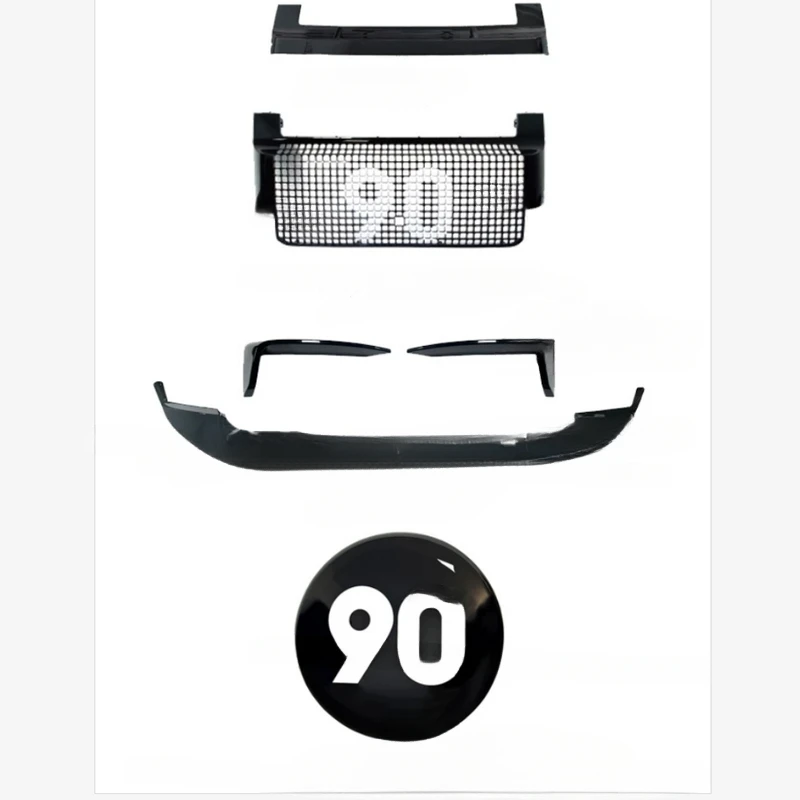 

Для Land Rover Defender (2020-2024) | Комплект для модернизации серии K 90 - Нижняя решетка, Средняя решетка, Крышка запасного колеса