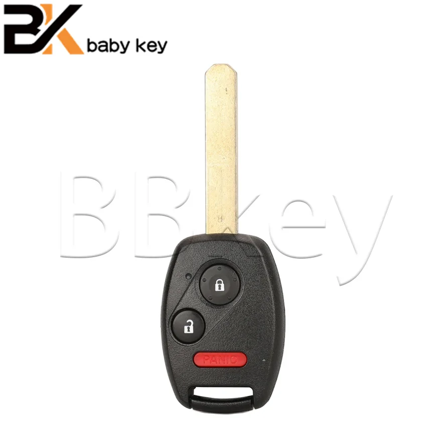 BB Key For  Honda HLIK-1T Accord Element Pilot CR-V HR-V Fit City Jazz Odyssey Fleed Car Remote Key ID46 Chip for 313.8MHz