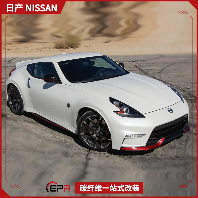 

Подходит для модификации Nissan Demon Z34 370Z Nismo, полный комплект модификации большого объемного звучания, передняя и задняя планка, боковая юбка, хвост