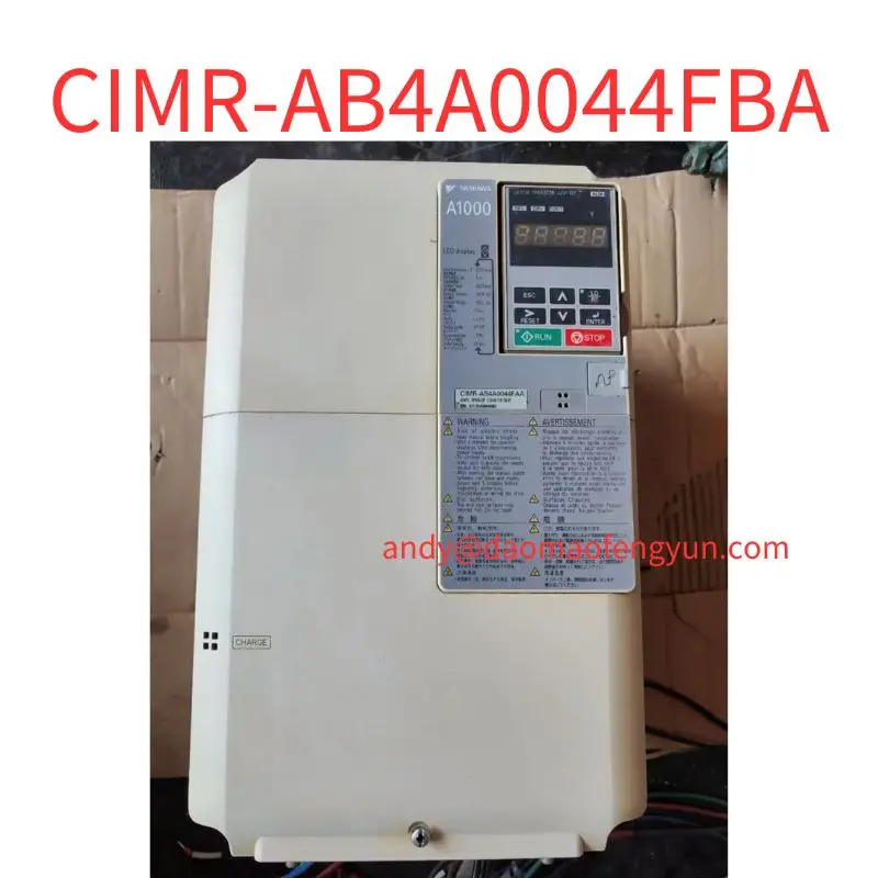 

Second-hand Frequency converter CIMR-AB4A0044FBA 22KW/18.5KW, 380V test OK