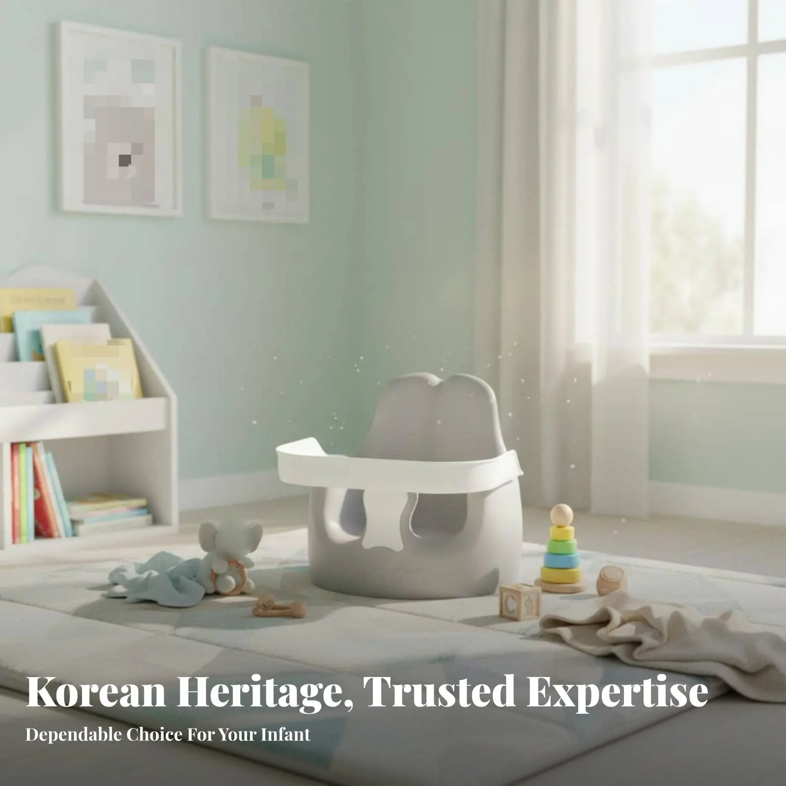 

Портативное напольное сиденье-бустер 2-в-1 Ermobilenomic Design, многофункциональное, для младенцев, для кормления