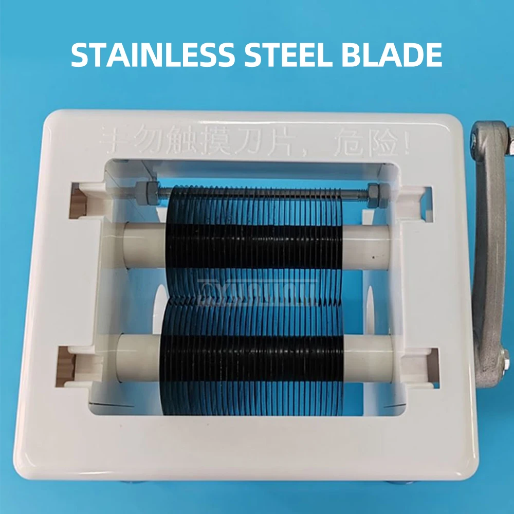 Kleiner handgekurbelter Fleischschneider für den Haushalt, Rindfleisch, geschredderte Maschine, Küchenmaschine für die Küche