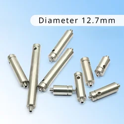 Stainless Steel Optical Connect Rod Diameter 12.7Mm With M4 Male Head Screw Experimental Optical Connection Bracket Support Rod