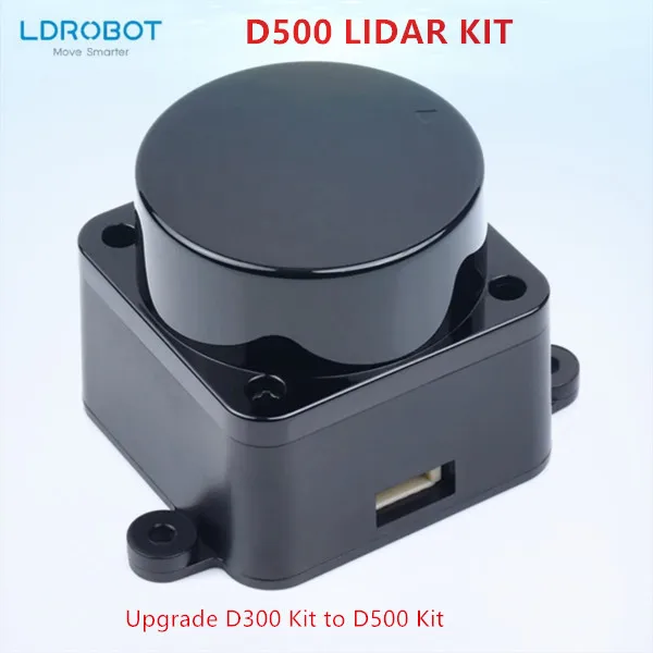 LDROBOT D500 Lidar Kit DTOF ROS Car SLAM Navigation Scanning Laser Radar Sensor Support ROS1 and ROS2 for Indoor and outdoor