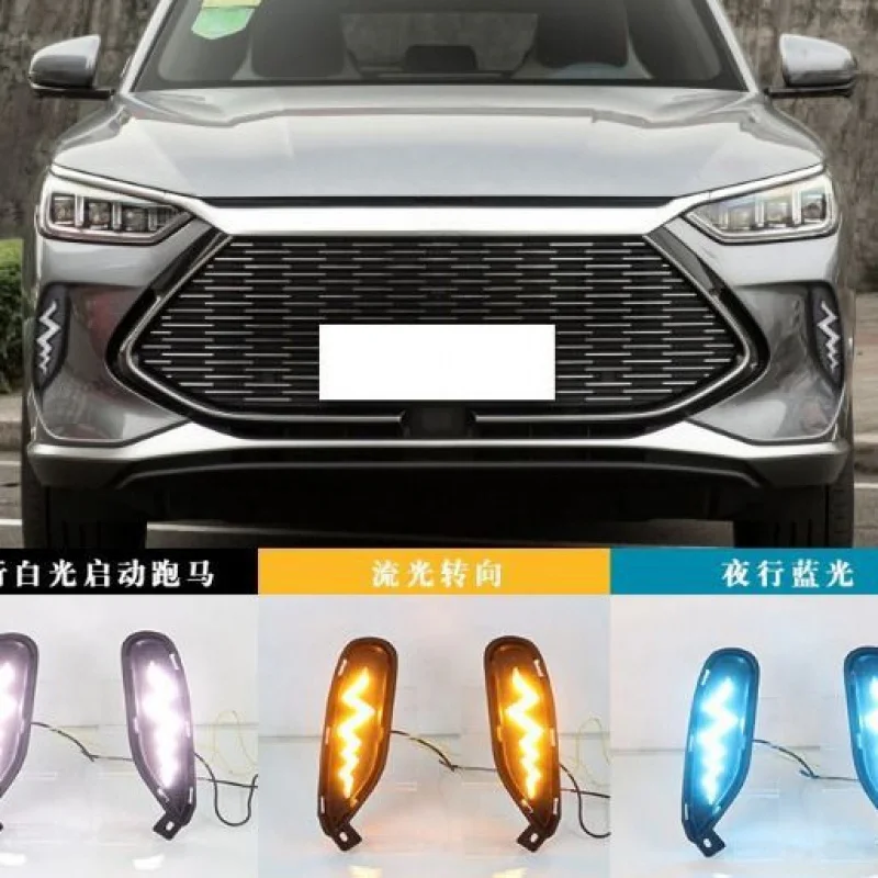 

SAARApplicable21-22BYD SongPLUSНовые энергетические модифицированные дневные ходовые огни Дневные фары Плавный указатель поворота