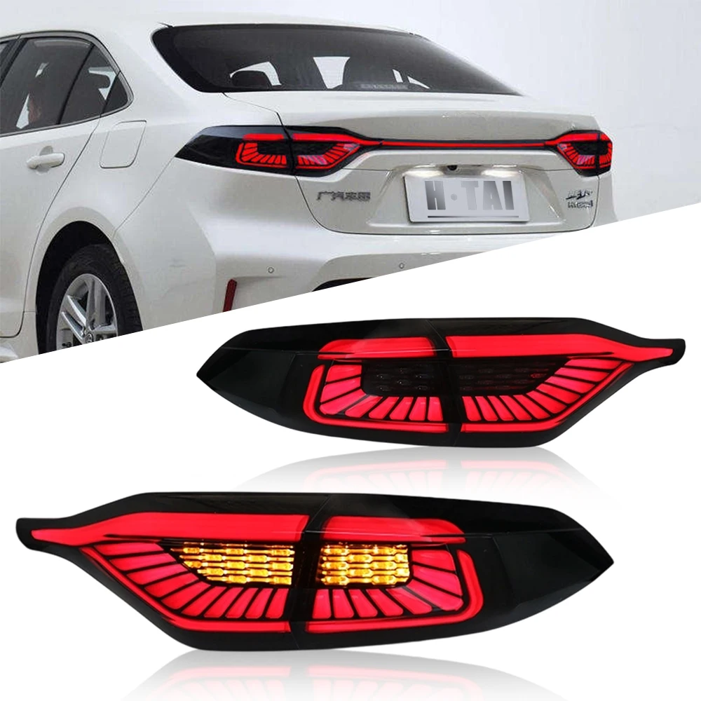 Par de luces traseras LED para Toyota Levin 2019 2020, luces traseras, luces antiniebla, señal de giro, conjuntos de luces traseras para coche