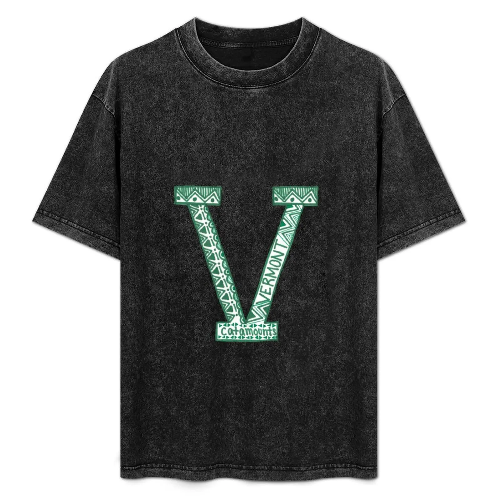 Camiseta UVM de algodón suave y básica de manga corta
