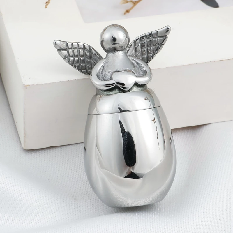 

VIP 50PCS Small Keepsake Urns Stainless Steel Memorial Ashes Holder