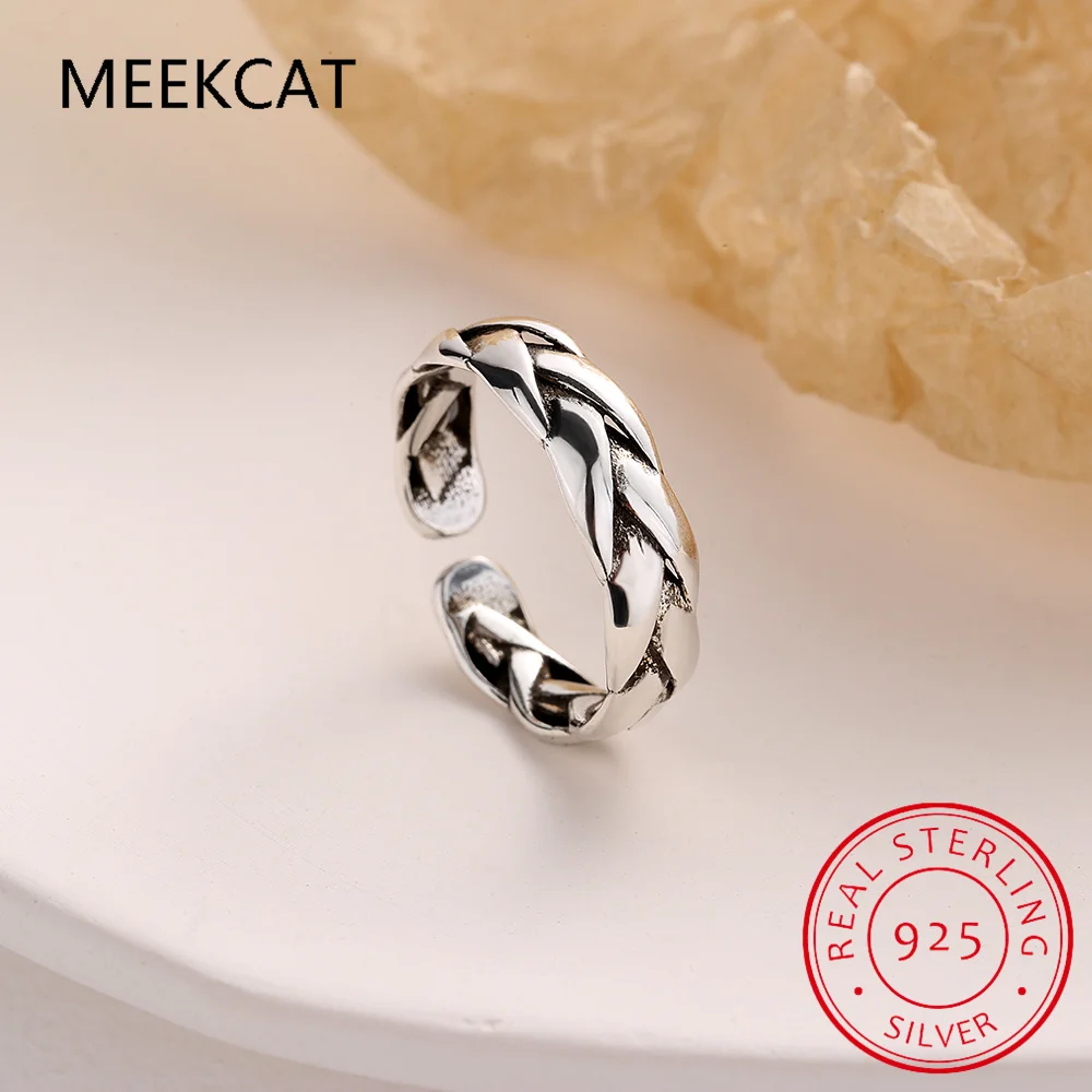 925 Sterling Silver Vintage Small Ring Knuckle Opening Tail Foot Toe Ring For Women Wedding Jewelry Anillos De Prata DA1017 view 4