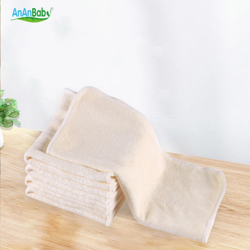 5pcs Baby Wipes Bamboo Reusable 20*20/25*25 Cloth Baby Wipes