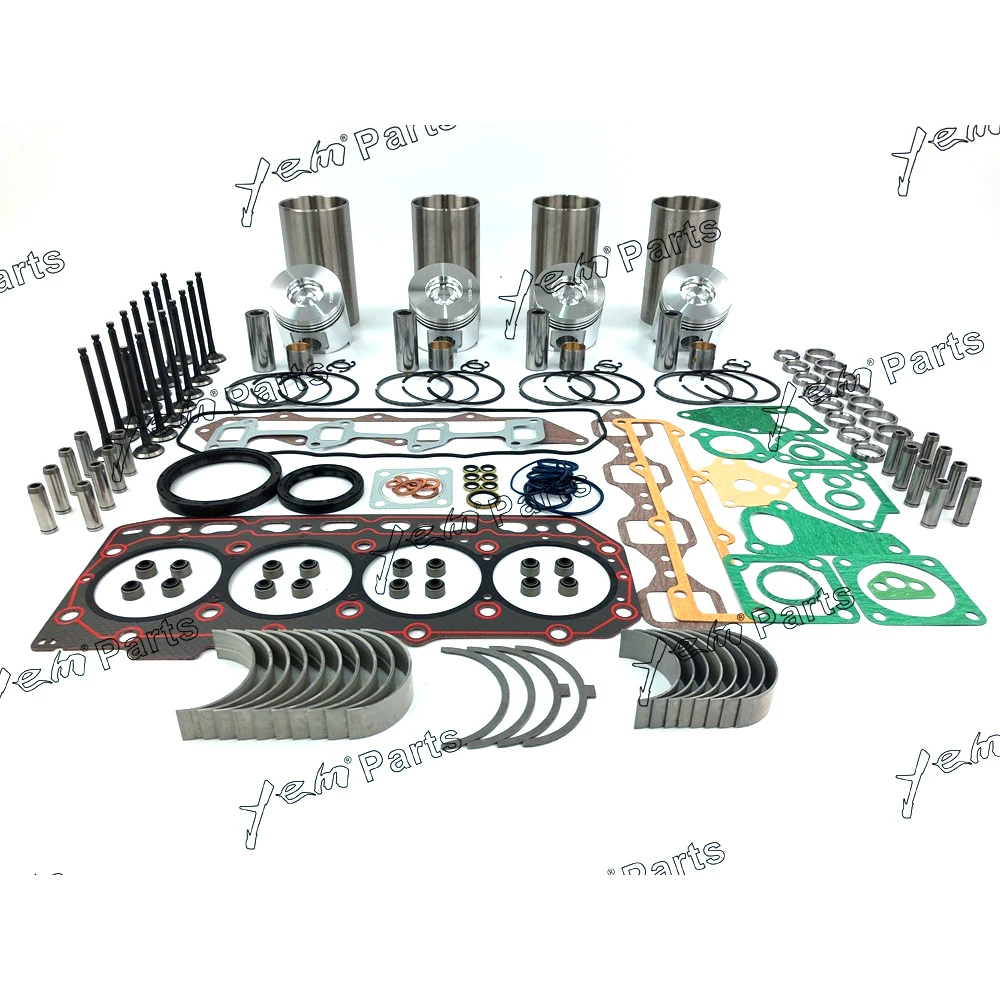 

For Yanmar engine parts 4TNV84 REPAIR KIT piston + piston ring + cylinder liner + gasket set